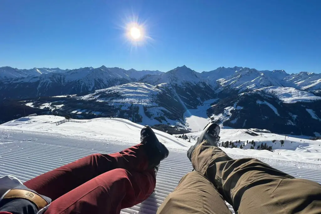 uitzicht zillertal Arena