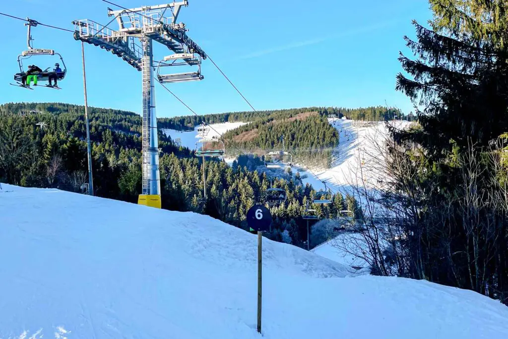 Zwarte piste Winterberg