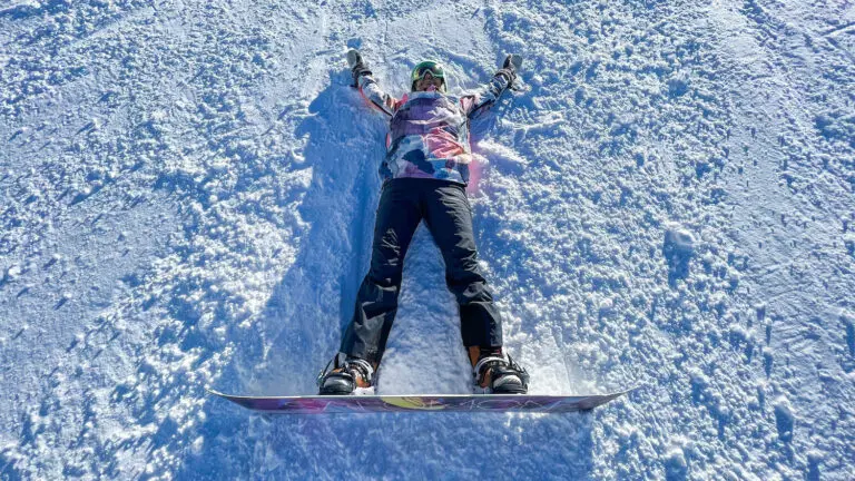 snowboarder vallen