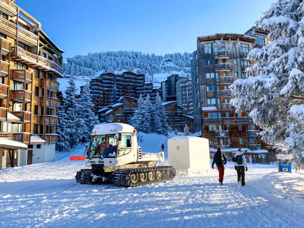 Avoriaz dorp autovrij