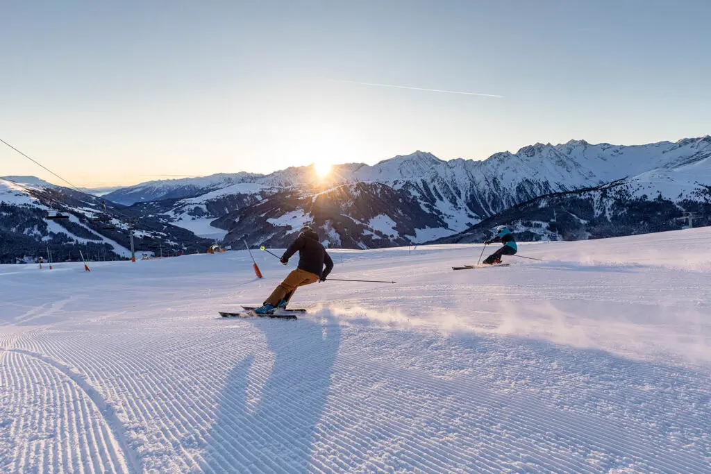 Good Morning Skiing in de Zillertal Arena