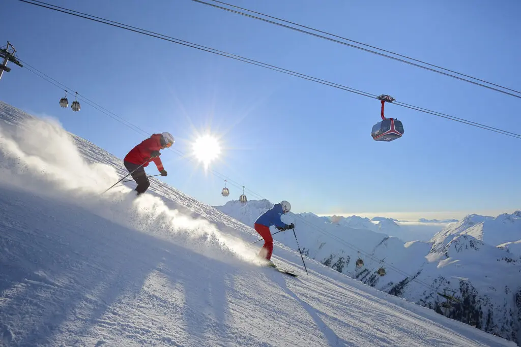 skiën in Ischgl