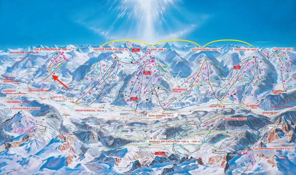 Nieuwe Galsterbergbahn in Schladming-Dachstein