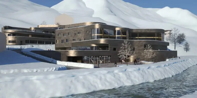 Silvretta Therme in Ischgl in de winter