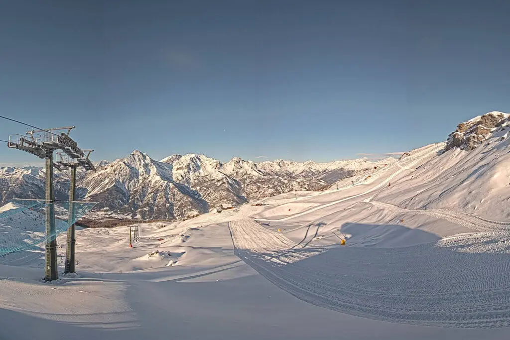 Kou in de Alpen in Via Lattea