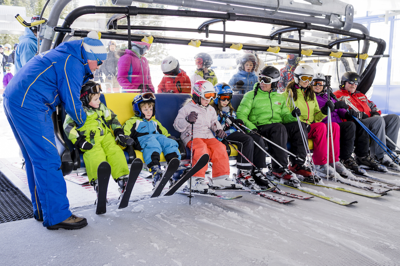 Kinderen in de stoeltj