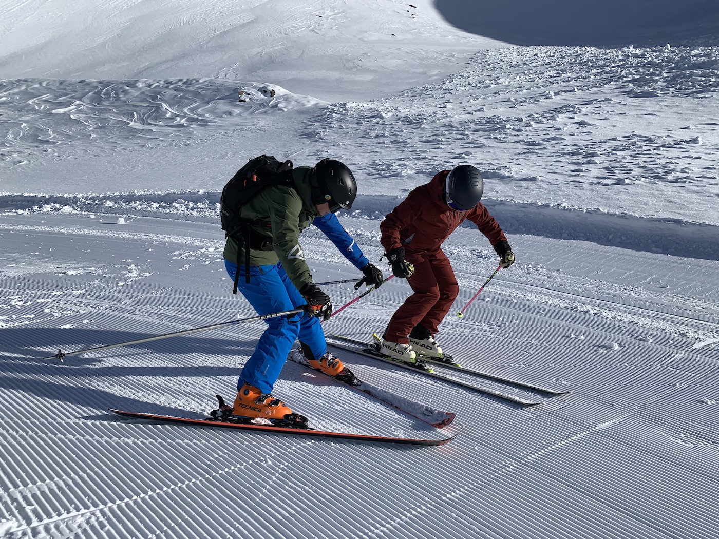 Skiles op wintersport