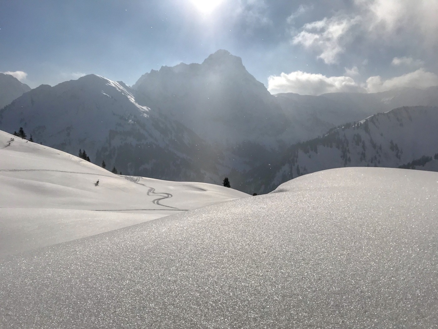 Verse sneeuw Bergans Freeride Experience
