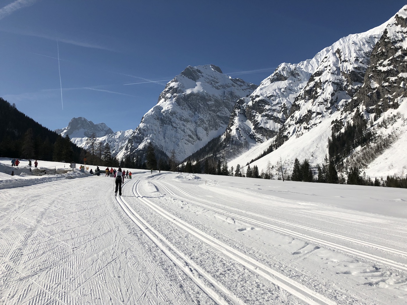 Langlaufen wintersport Achensee