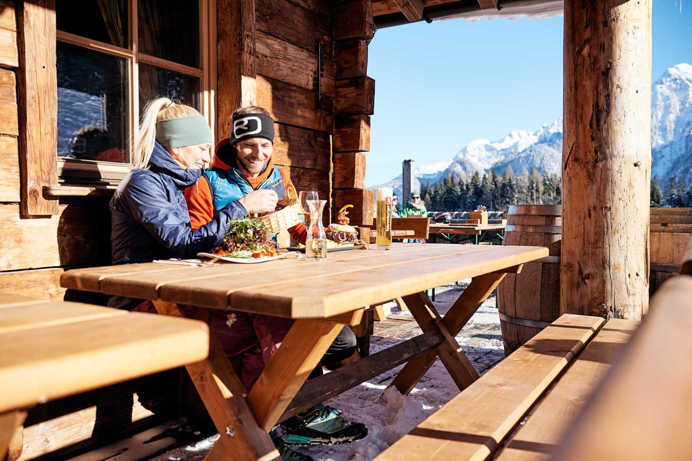 Lunchen berghut Alpenregion Vorarlberg