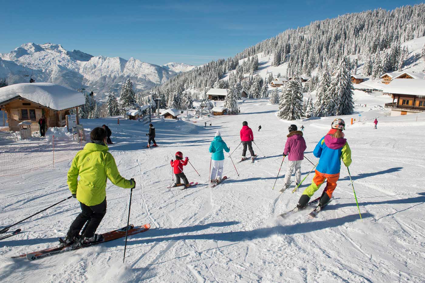 wintersport kinderen Frankrijk