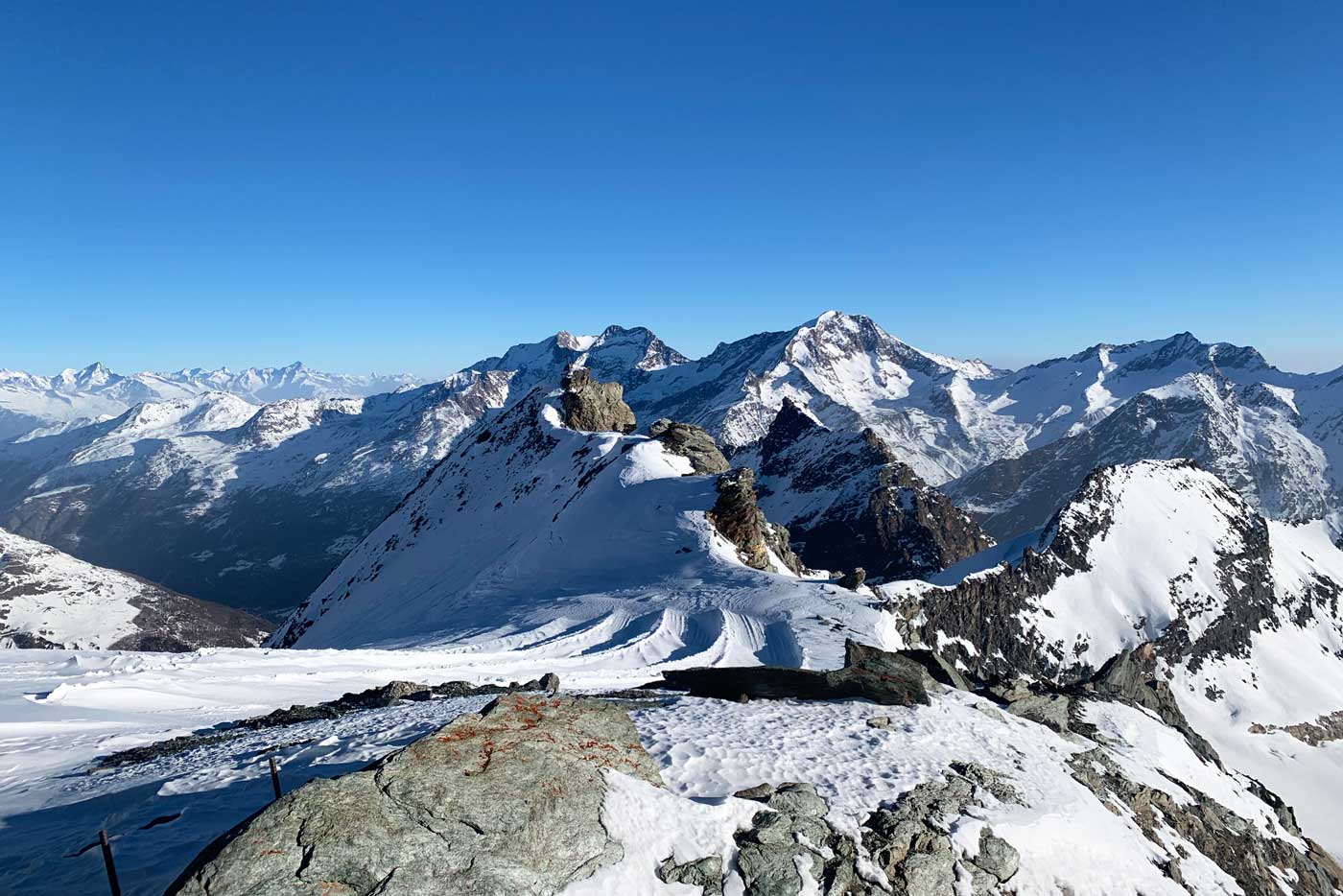 Gletsjer en snowfarming Saas Fee