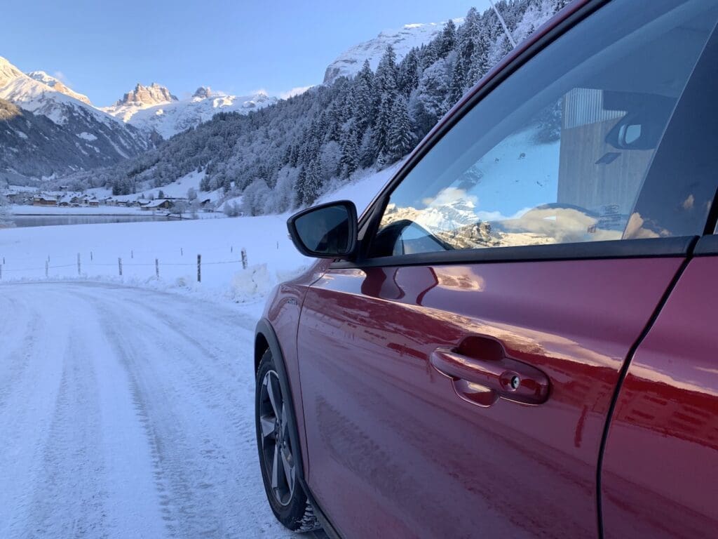 Wintersport mit dem Auto in den Weihnachtsferien