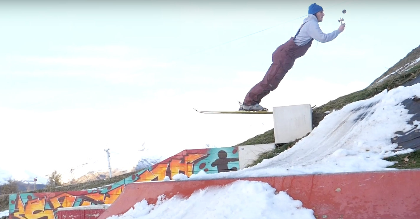 Bizarre dingen op ski's