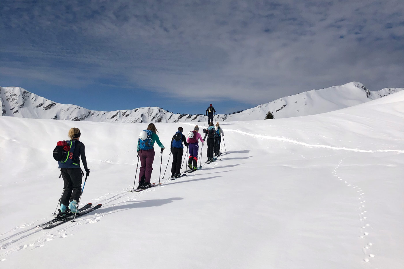 Toerskiën in het Kleinwalsertal Chicky Clinics