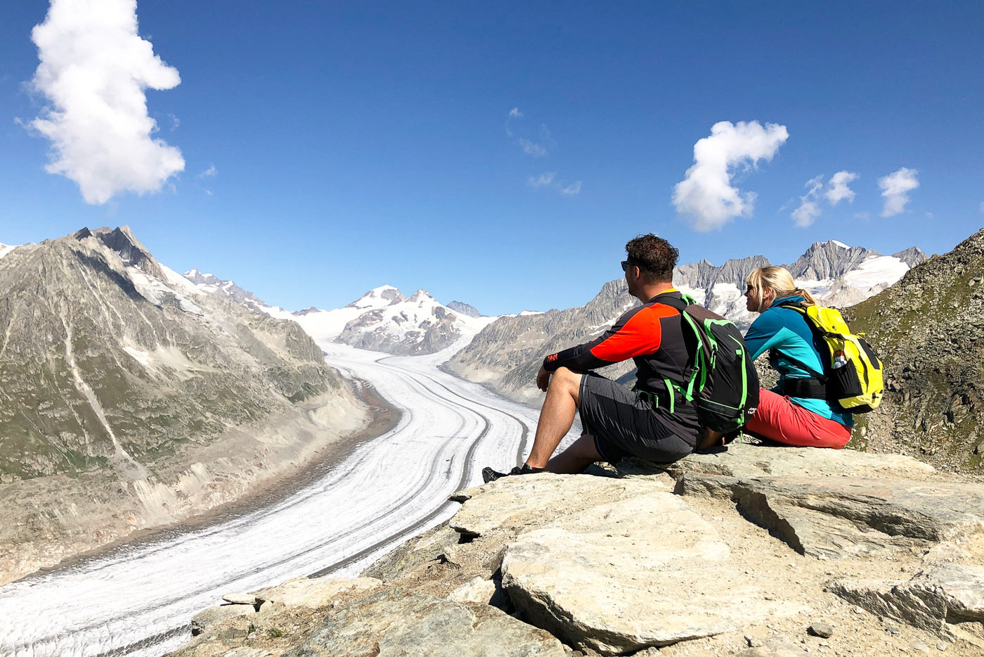 Aletsch Gletscher Aletsch Arena Zwitserland