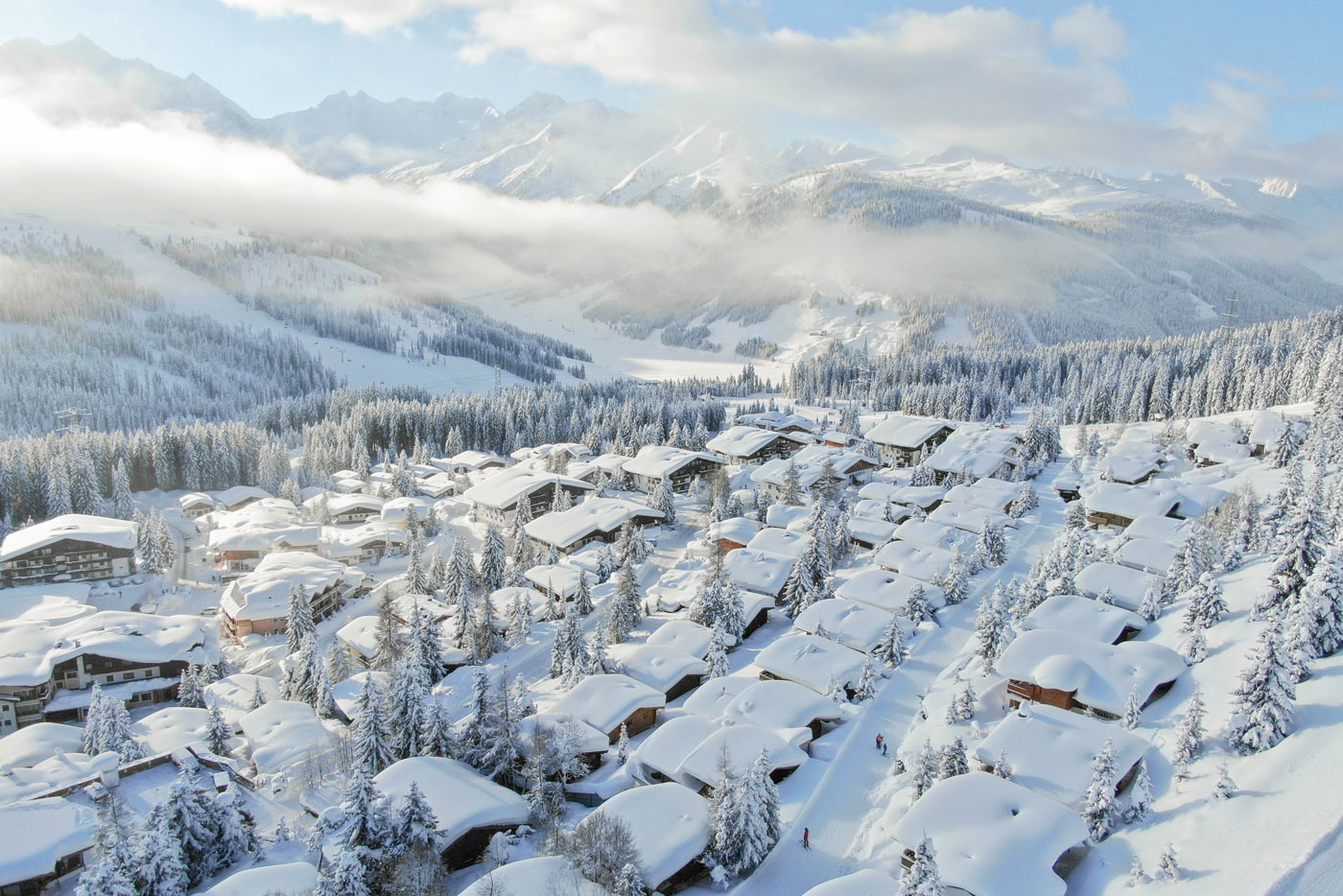 Wintersport in Königsleiten