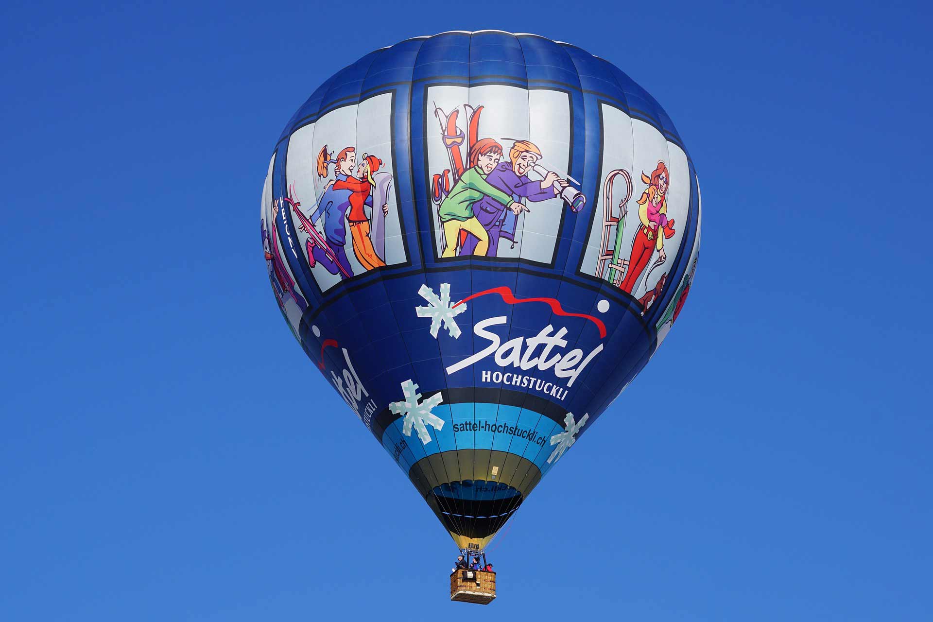 Luchtballon tijdens de Night of the Balloons