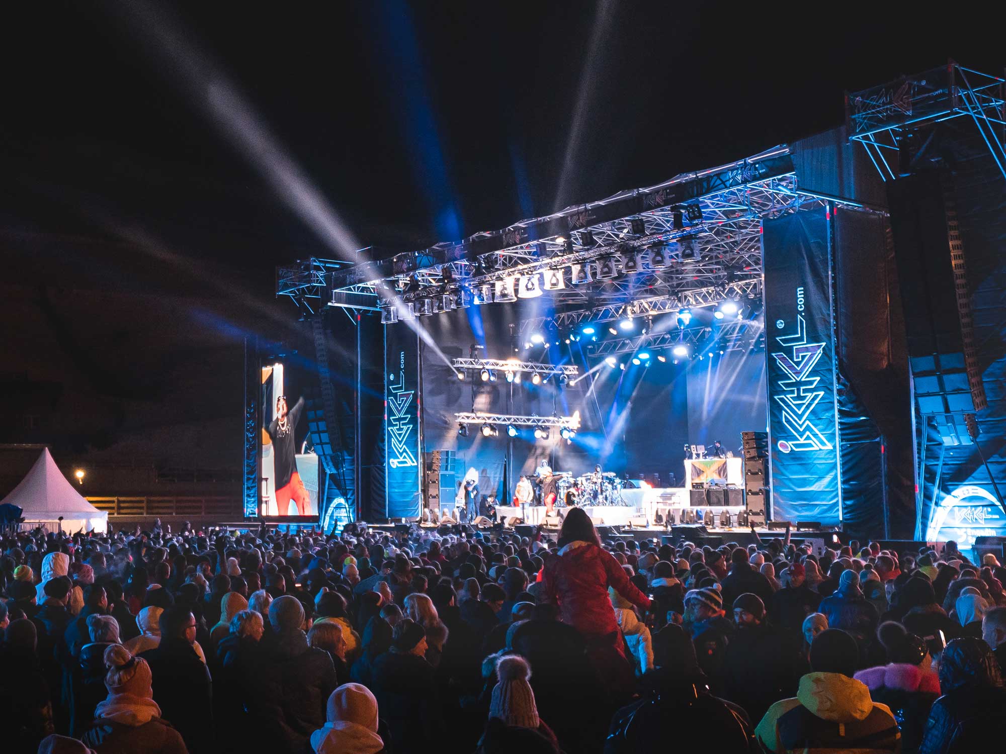 Podium Top of the Mountain concert