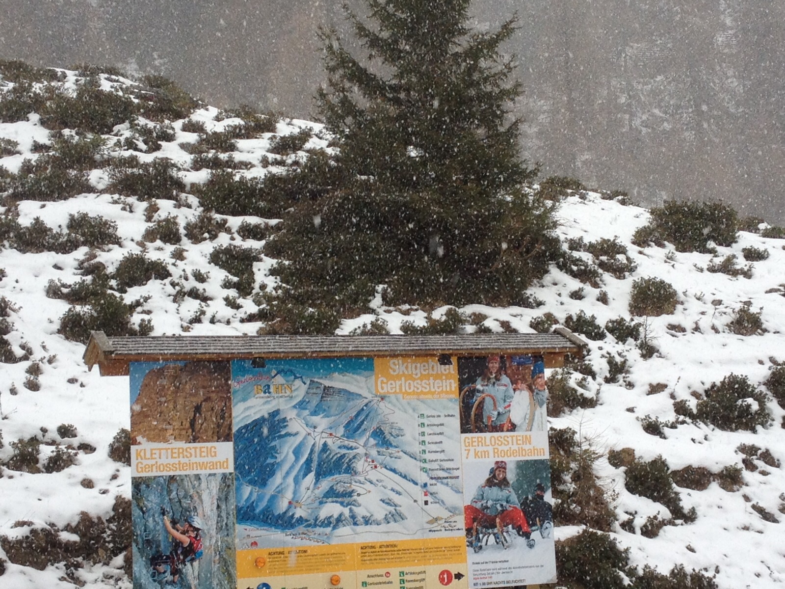 Sneeuwval Oostenrijk