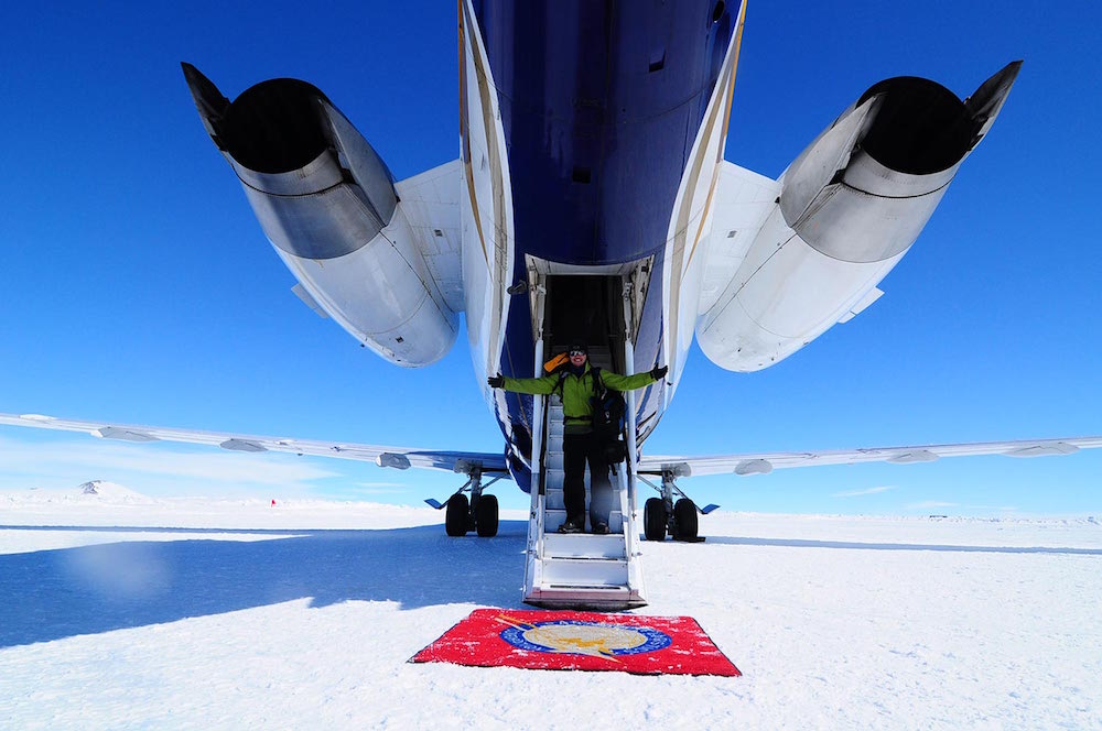First steps on Antarctica