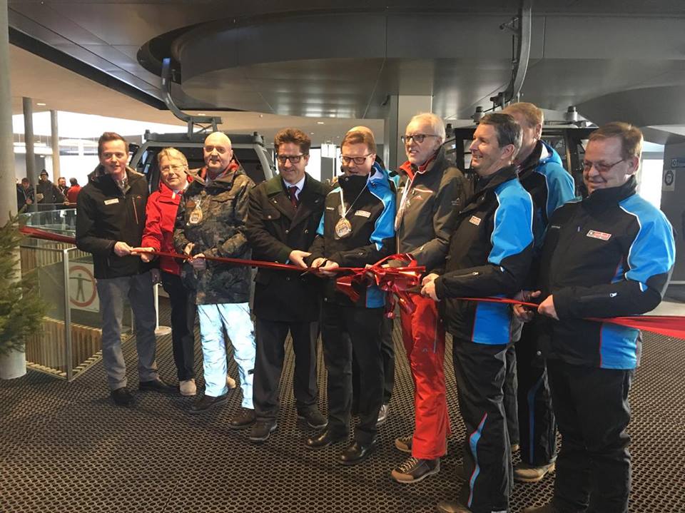 Het officiële moment vandaag (Foto: Julia Schwabl)