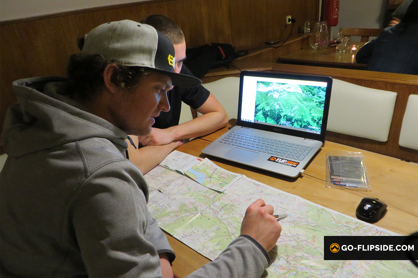 Freeride, lawine, Flipside