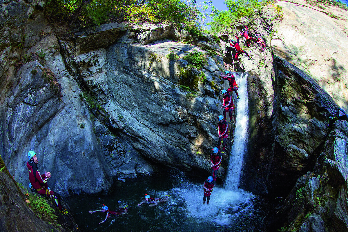 Arbeiten im Ötztal - Canyoning Guide 2019
