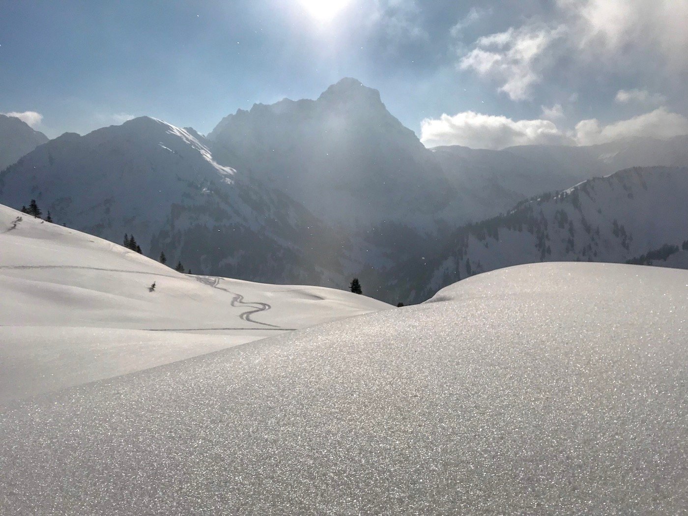 Verse sneeuw Bergans Freeride Experience