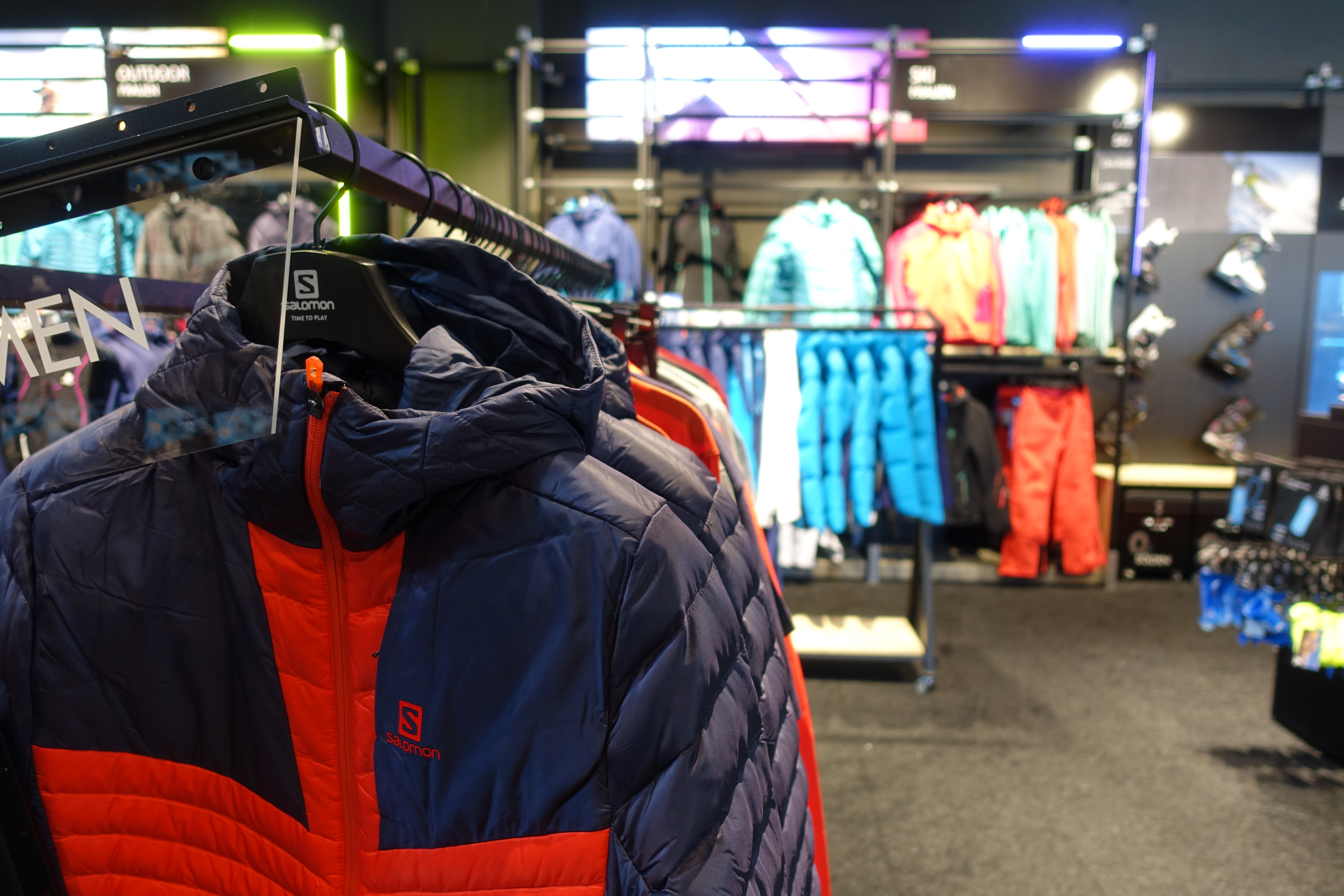 Jassen voor de wintersport