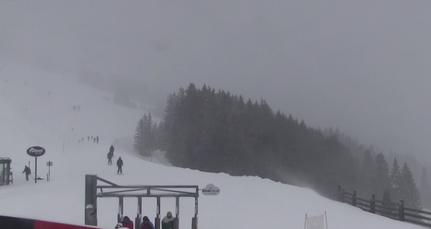 Webcambeeld van Kirchberg op 11 februari 2019