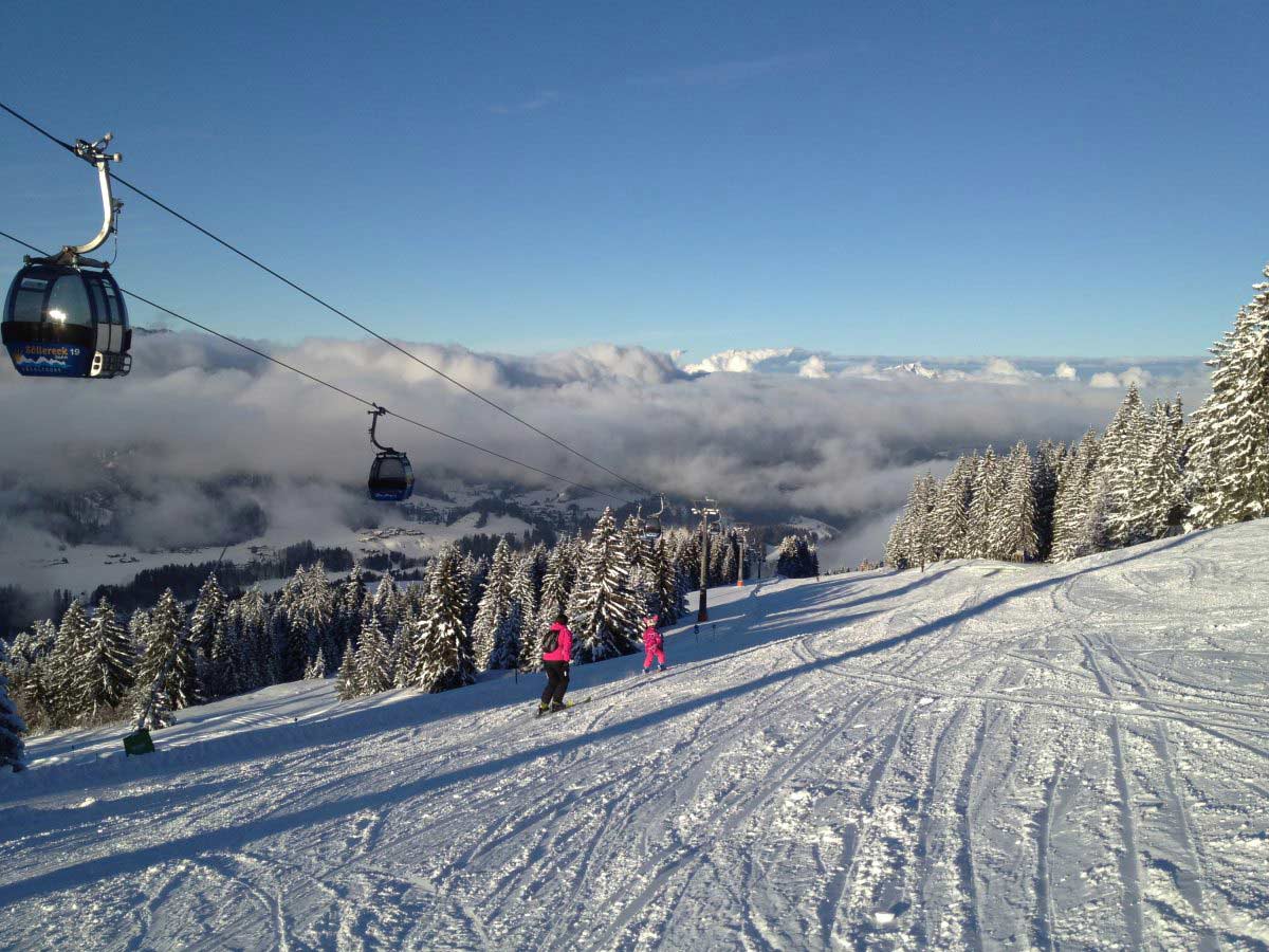 Skigebied Söllereck nieuwe Söllereckbahn Oberstdorf