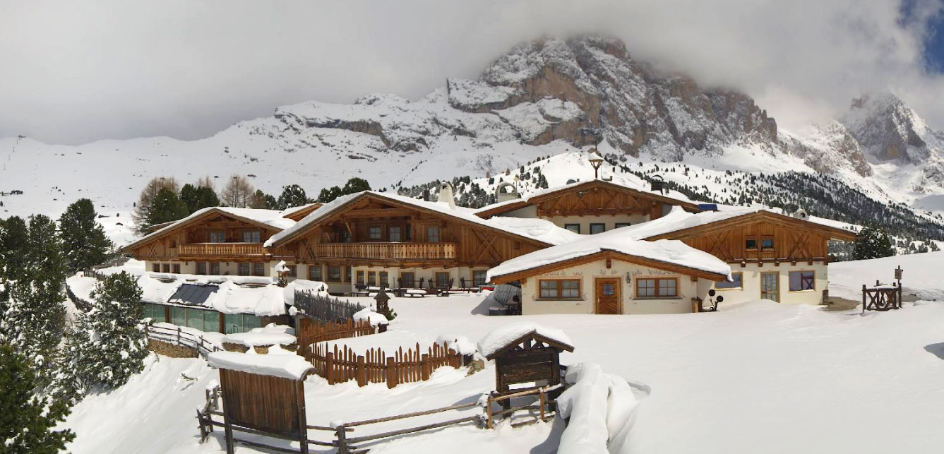 Sneeuw in Val Gardena
