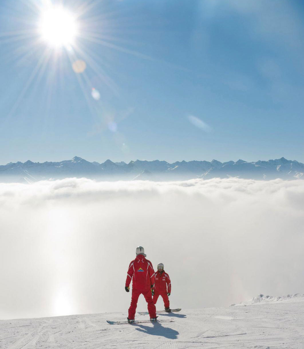 Snowboardleraren in Serfaus