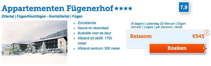 Appartementen-Fügenerhof