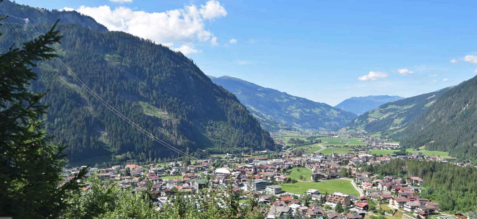 Mayrhofen in het Zillertal