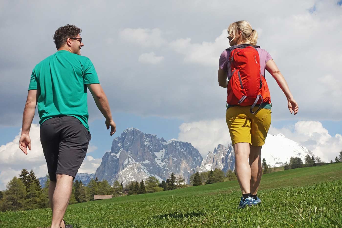 Wandelen op de Seiser Alm in Italië