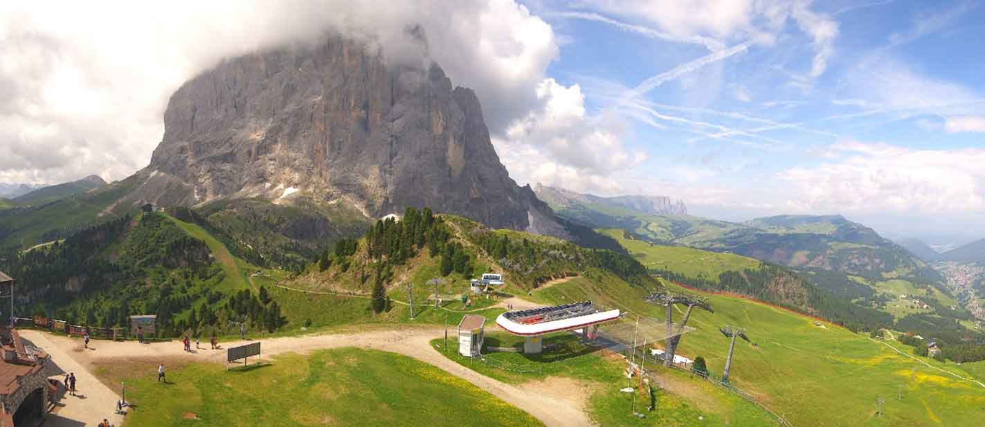 Val Gardena Dolomieten in de Zomer