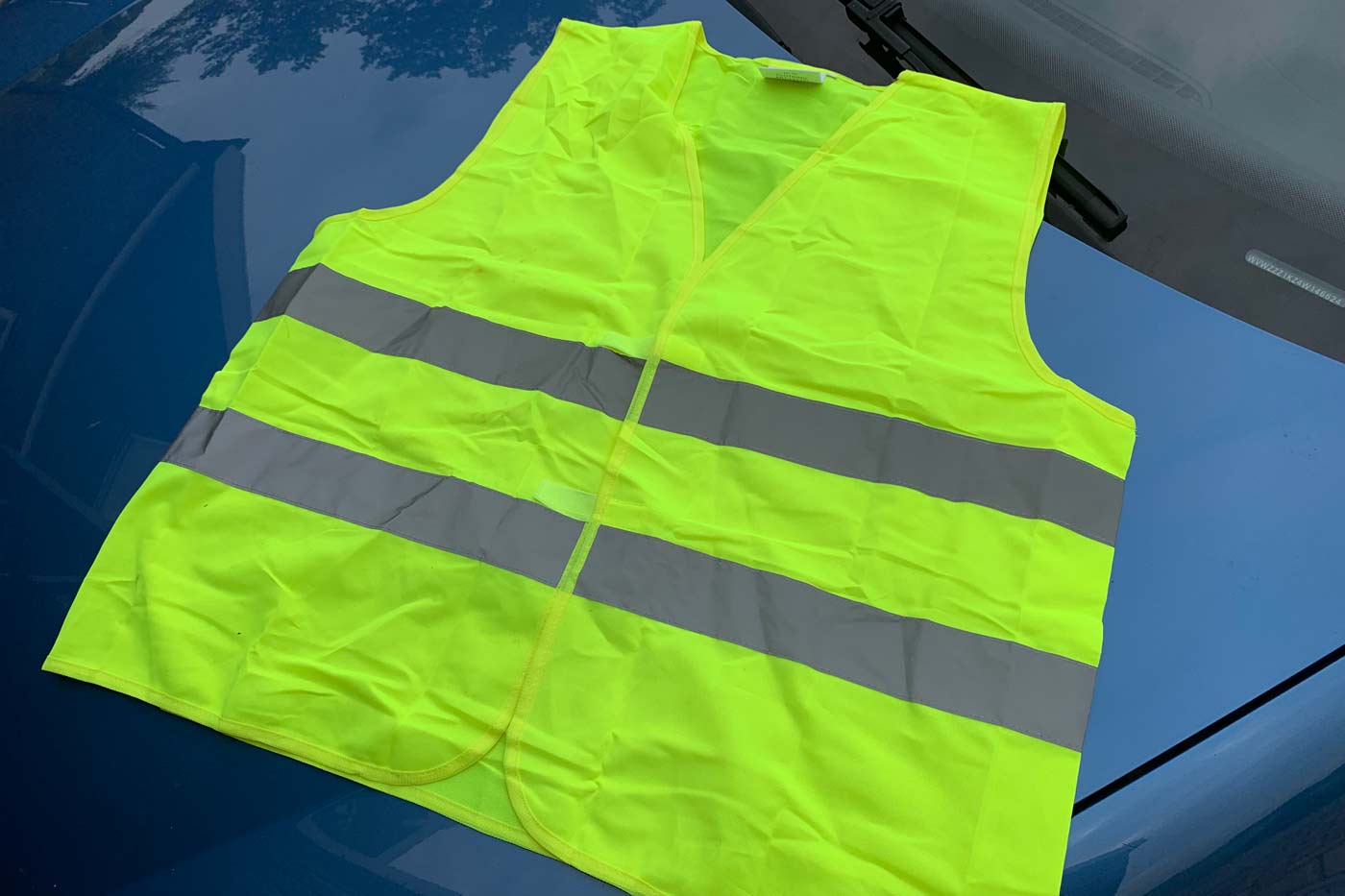 Veiligheidshesje in de auto