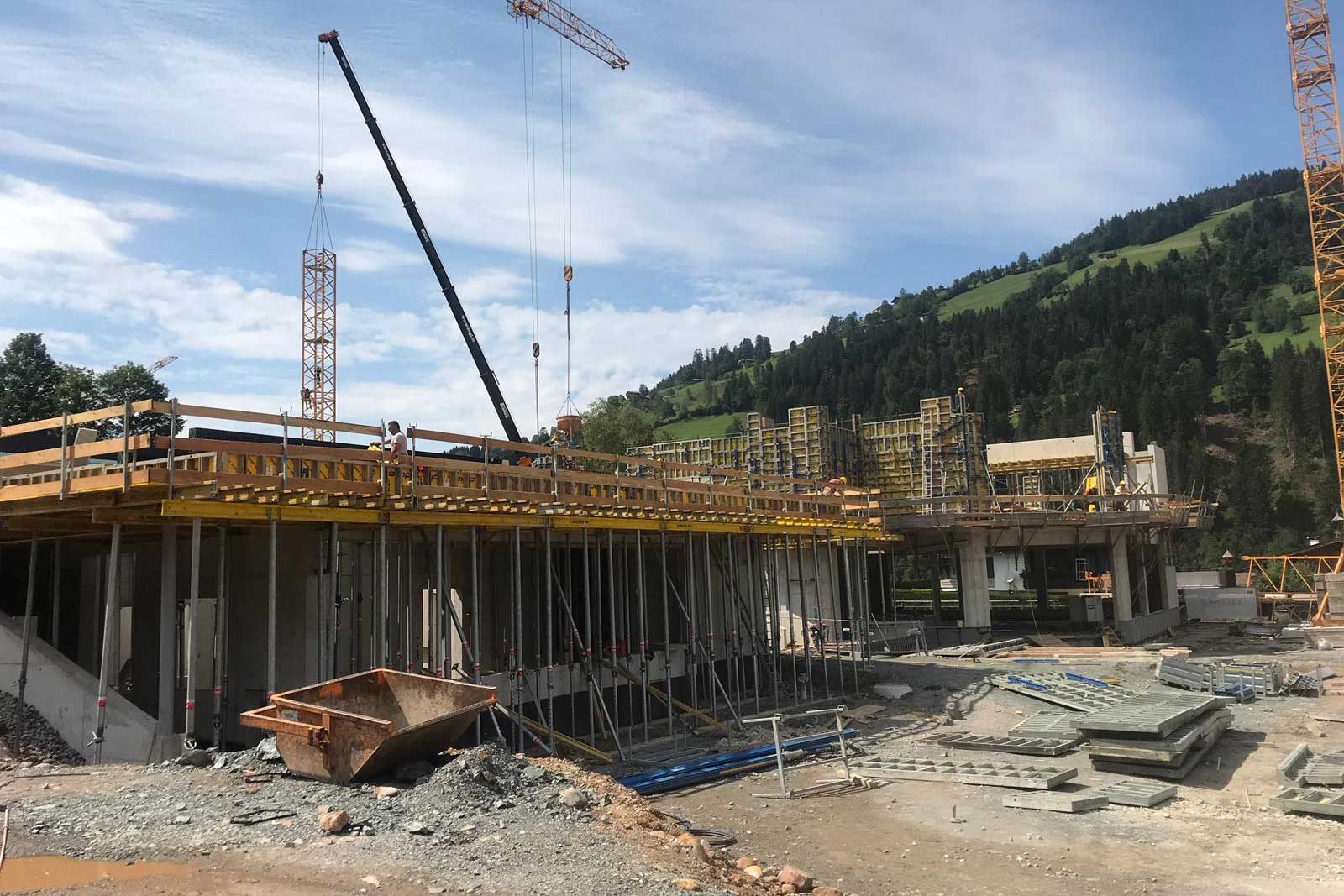 Bouwupdate nieuwe Fleckalmbahn Kirchberg