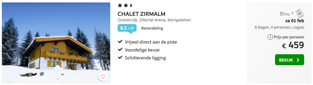 Chalet Zirmalm Königsleiten