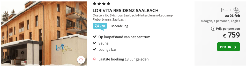 Lorivita Residenz Saalbach