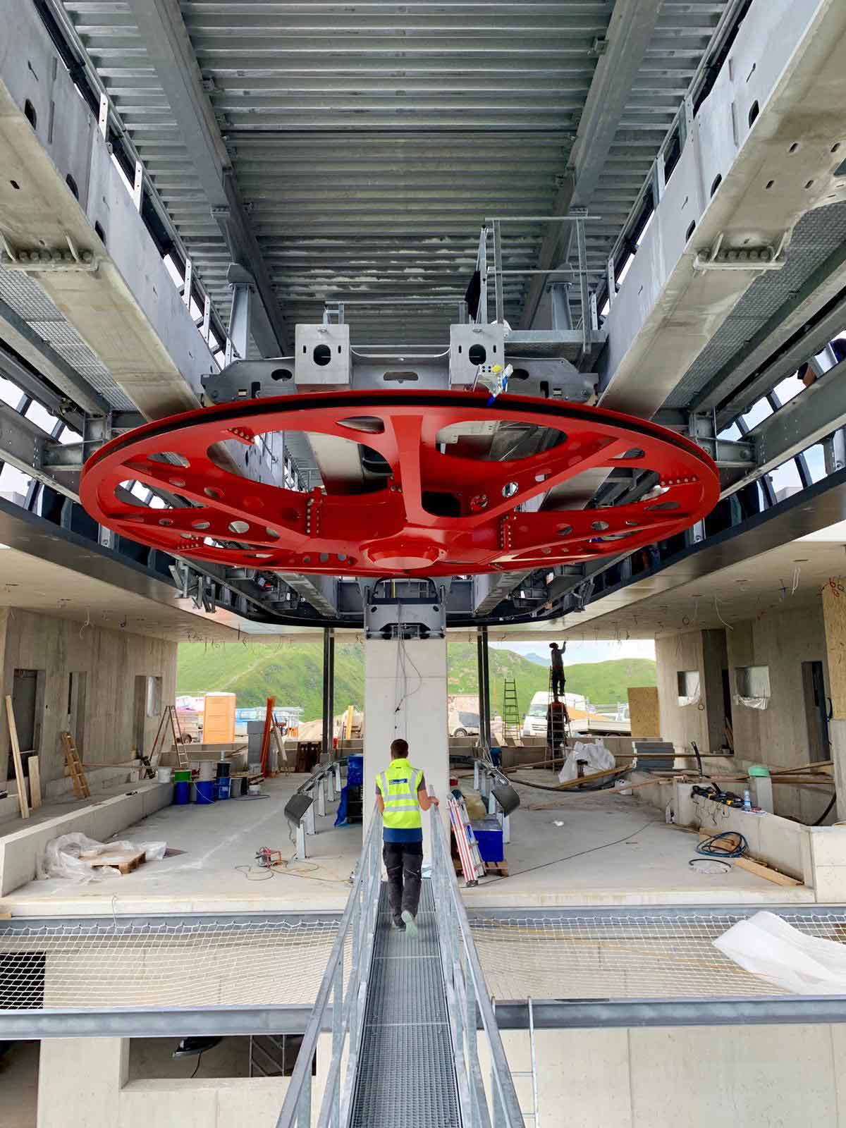 Bouwplaats Zwölferkogelbahn