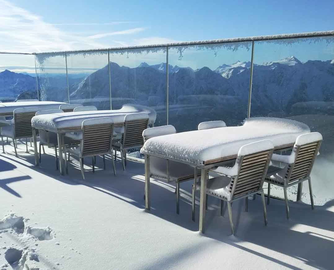 Sneeuw in Sölden