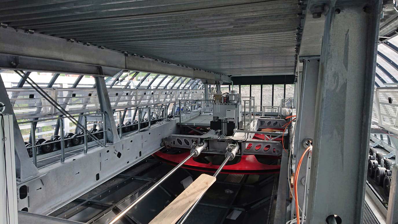 Nieuwe lift Westendorf Fleidingbahn