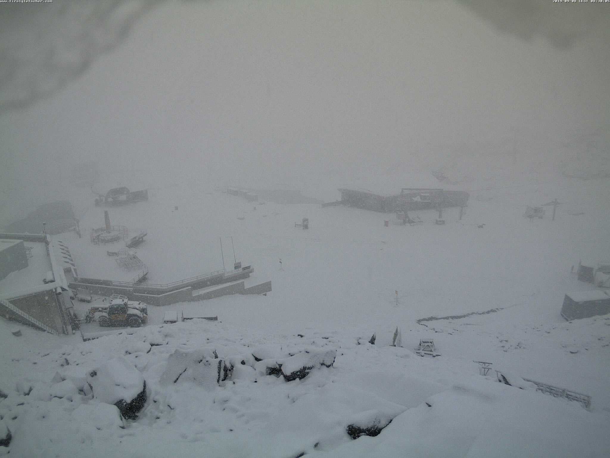 Pitztaler Gletscher sneeuw
