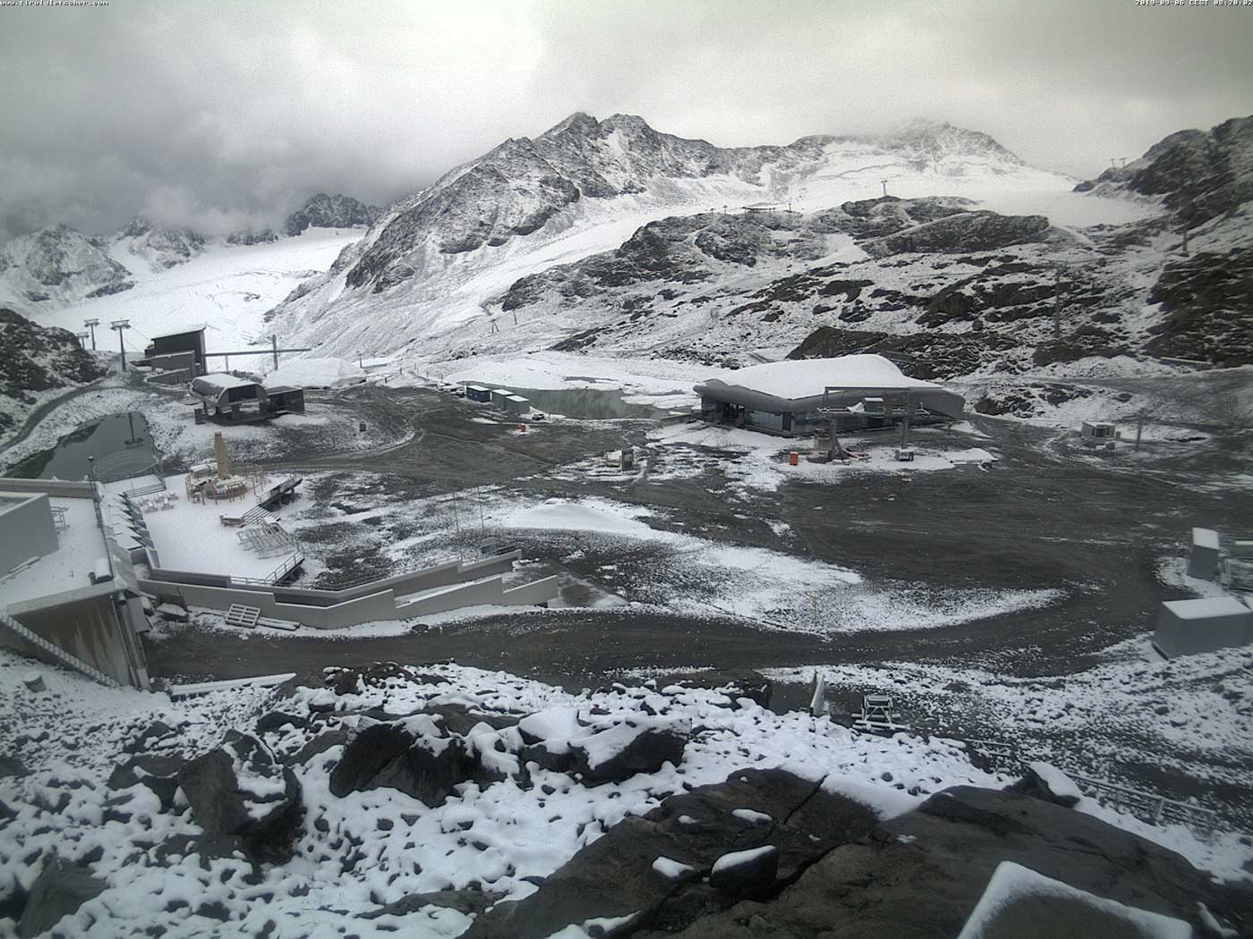 Sneeuw Pitztaler Gletscher