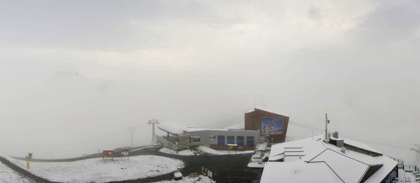 Sneeuw in Samnaun