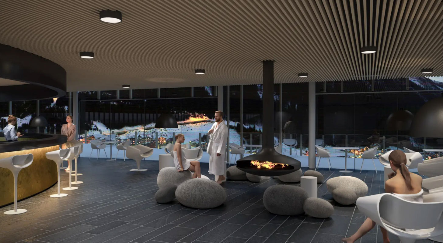 Relaxruimte Silvretta Therme