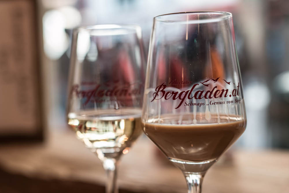 Soorten Schnapps Bergladen Mayrhofen Zillertal